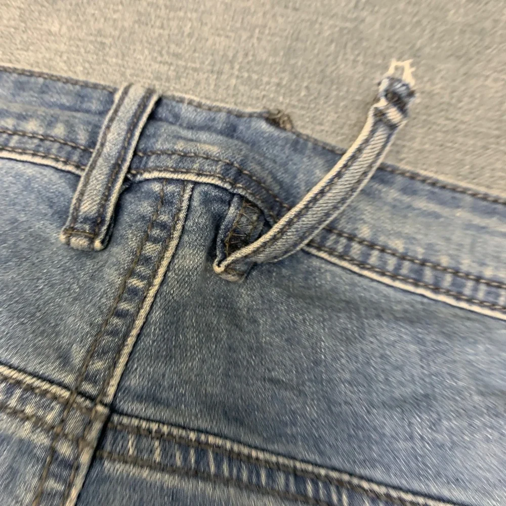 Buffalo David Bitton Axel Slim Fit Jeans Mens 36x30 Blue Denim Stretch Straight